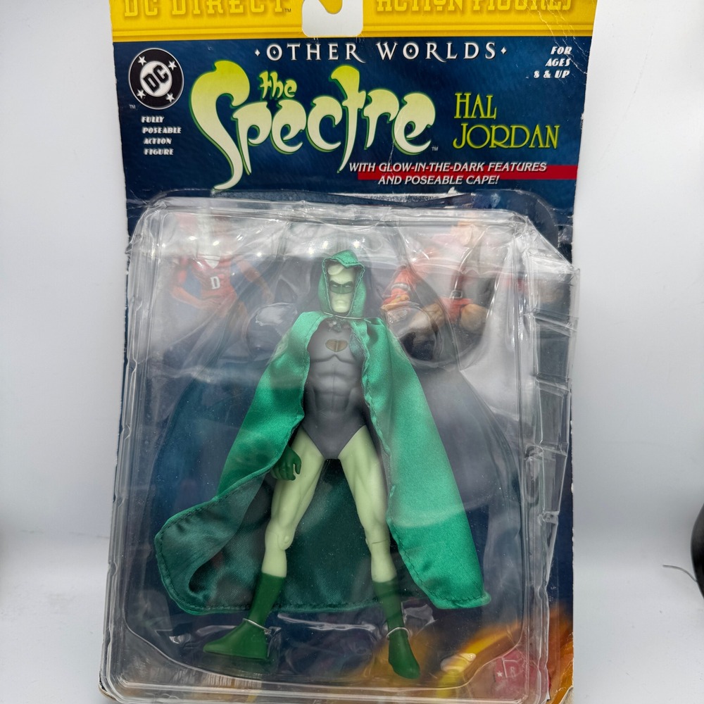 DC Direct Other Worlds The Spectre Hal Jordan Action Figure 2001 Glow In Dark